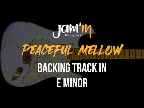 Download MP3 Peaceful Mellow Guitar Backing Track in E Minor