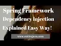 Spring Dependency Injection Easy Explanation - entirejava com