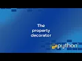 Python Course 6 2 11 The property decorator
