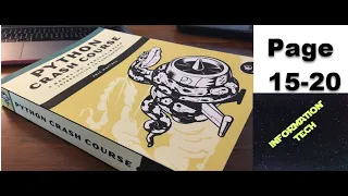 Python Crash Course Section 2 part 1 Pages 15-20