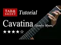 Download Lagu Cavatina - Guitar Lesson + TAB