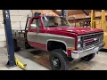 Cummins Swapped Square Body Flatbed Headed Back Into The Woods