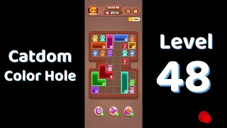 Catdom Color Hole Level 48 Screenshot