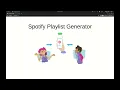 Webapplication Thesis Spotify Playlist Generator