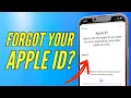 How To Find Apple ID Without iPhone I Forgot My Apple ID EASY TRICK