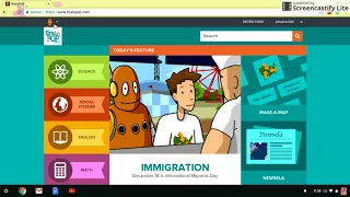 How to go on brain pop jr or other stuff