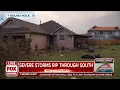 Severe Storms Tornado Rip Through Round Rock Texas Damaging Homes