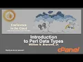 Introduction to Perl Data Types - William N Braswell Jr