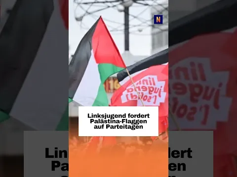 Linksjugend fordert Palästina-Flaggen auf Parteitagen