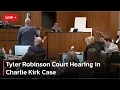 LIVE Utah Court Hears Evidence in Tyler Robinson Case Over Charlie Kirk Killing AC113