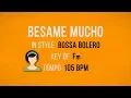 Download Lagu Besame Mucho - Karaoke Female Backing Track