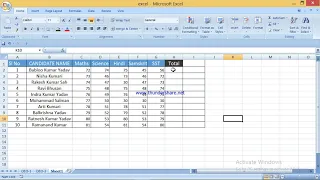 Bharti java Sum Formula