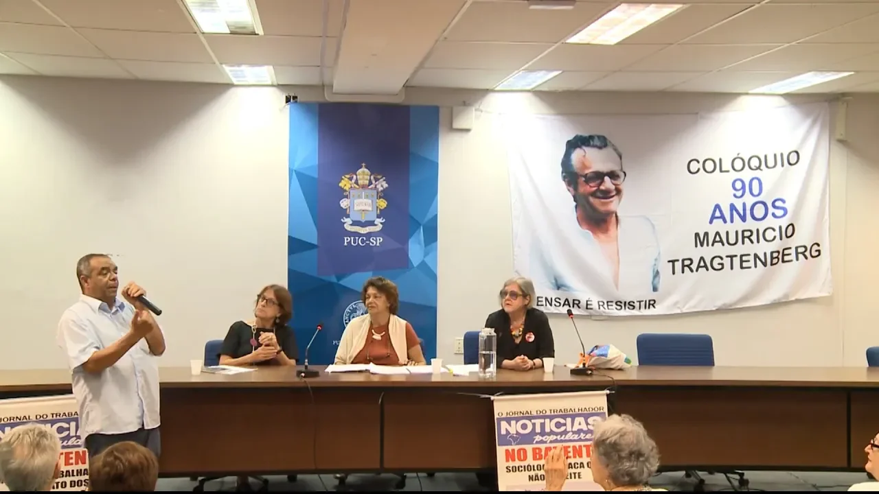 90 anos de Mauricio Tragtenberg: Pensar é resistir - Abertura