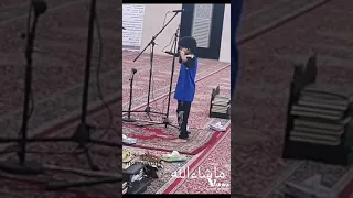 أصغر مؤذن وقارئ في العالم 