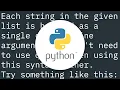 Python - using a list in Popen as command
