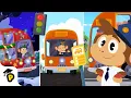 Download Lagu The best of Bip's Bus Ride | Kids Learning Cartoon | Dr. Panda TotoTime Season 1 \u0026 2