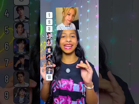 Quién va de PRIMERO: JUNGKOOK o FELIX??😍🔥