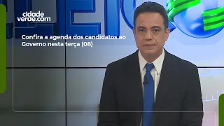 Confira a agenda dos candidatos ao Governo nesta terça (08)