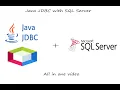 Java JDBC connect SQL Server 2019 in Netbeans IDE All in one 2021