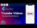 Step-by-step guide to YouTube integration in Flutter app