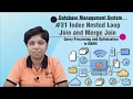 Index Nested Loop Join Merge Join - Query Processing Optimization