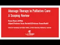 MT in Palliative Care A Scoping Review Poster