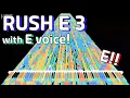 RUSH E 3 with E voice piano