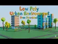 Low Poly Urban Environment