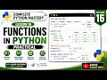 Python Functions Practical Function Programs in Python Lesson 16 Practical