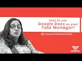 How to use Google Docs as your Task Manager