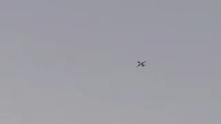 United Airlines Boeing 767-424 and 2 JetBlue Airbus A320-232 s flying over Brick NJ