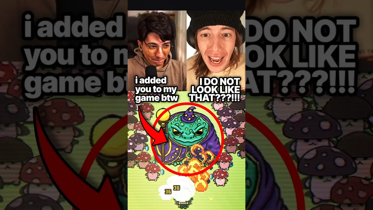 He got so mad...