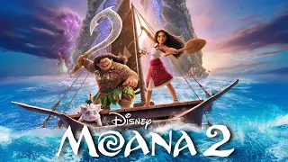 Moana 2 2024 Movie Dwayne Johnson Auliʻi Cravalho Awhimai Fraser React And Reviews 