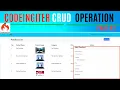 How to Create CRUD Operations in CodeIgniter 3 Step-by-Step Tutorial part 2