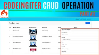 How to Create CRUD Operations in CodeIgniter 3 Step-by-Step Tutorial part 2