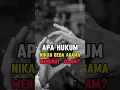 Lagu Ini hukum nikah beda agama menurut islam #feedshorts