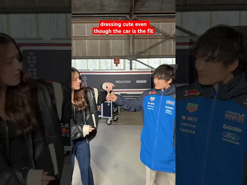 Yuki Tsunoda let me have his car🏎️🔥#yukitsunoda #f1 #yuki #redbullracing
