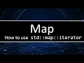 C Map - Using the Iterator