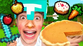 Minecraft Food Emoji IRL Season 1 - All Episodes 1-4