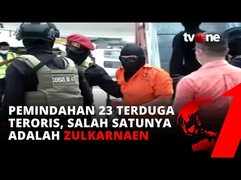 Pemindahan 23 Terduga Teroris Jamaah Islamiyah Tiba di Bandara Soetta | tvOne