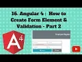 Angular 4 With Forms 16 Angular 4 Forms Reset Validation