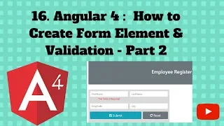 Angular 4 With Forms 16 Angular 4 Forms Reset Validation