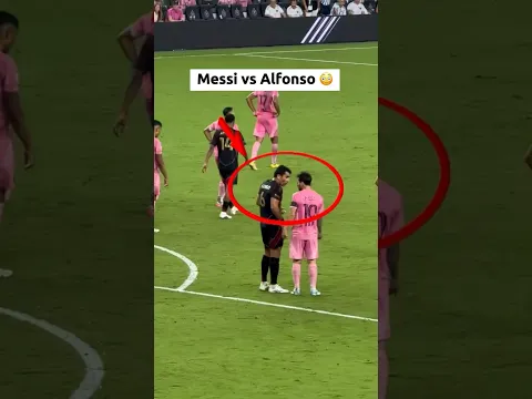 Messi vs alfonson #football #futbol #lionelmessi