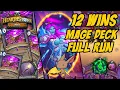 12 WINS MAGE DECK FULL RUN Duels Firebat Hearthstone VODs