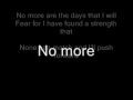 All That Remains- Not alone Lyrics