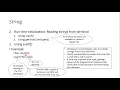 Strings in C Input Output and Character-wise Manipulation with Practicals Part