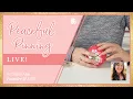 Making a Woven fabric gift box ornament Peaceful Pinning Live 167