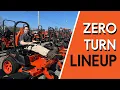 Kubota Zero Turn Lineup