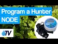Program a Hunter NODE irrigation controller
