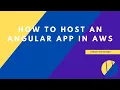 How to host Angular application in AWS - S3 Route 53 Certificate Manage and CloudFront